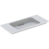 Встраиваемая раковина GEBERIT ONE 500.395.01.1 90 см заслонка глянцевый хром